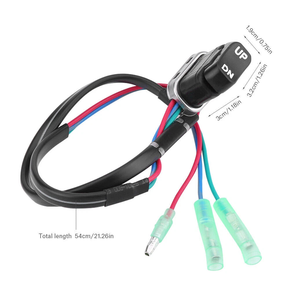 Trim & Tilt Switch for Yamaha 6 15 25 40 50 150 225 HP Outboard 703-82563-01-0 0