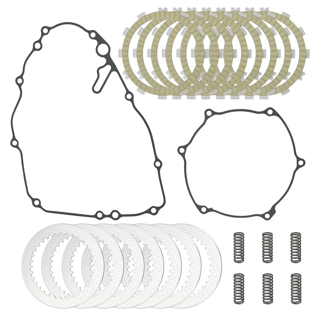 Clutch Friction Steel Plates & Cover Gasket for Yamaha YZ250F (2019–2024)