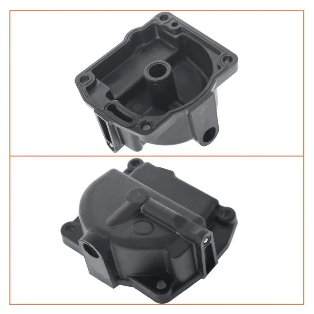 2 Carburetor Float Chamber Carb Bowl 433000 for Johnson/Evinrude (1990–175hp) 766418