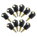 10 Piece Ignition Key Set 5P8500 for Caterpillar Dozer and Backhoe Loader Models