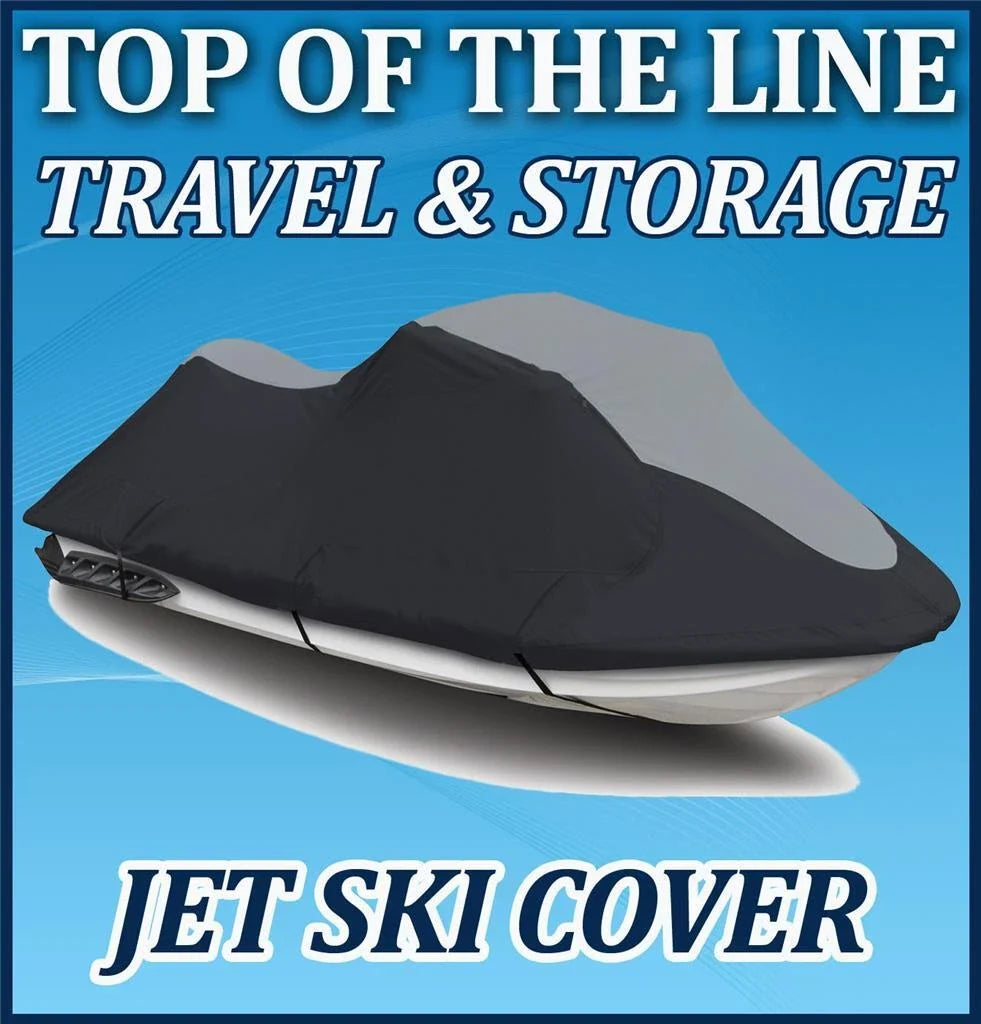 Trailerable Cover for Sea Doo Jet Ski GS (1997–2001) Bk/Gr