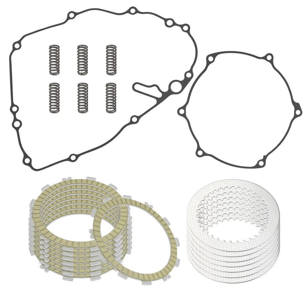 Clutch Friction Steel Plates & Cover Gasket for Yamaha YZ250F (2019–2024)