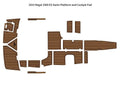 EVA Faux Foam Teak Deck Floor Pad for Regal 1900 ES (2015)
