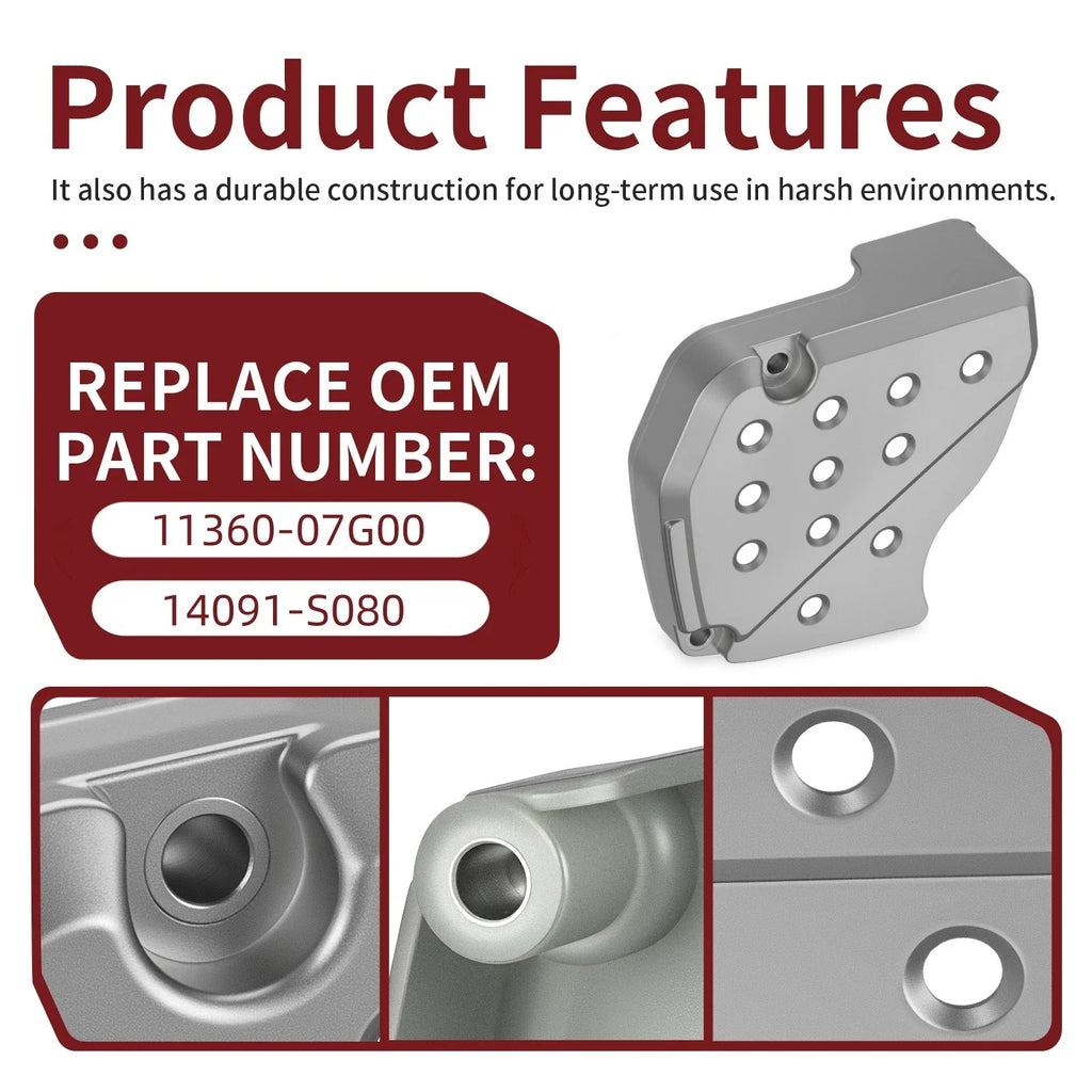 Front Sprocket Cover for Suzuki QuadSport Z400 (2003–2008), Kawasaki KFX400 (2003–2006)