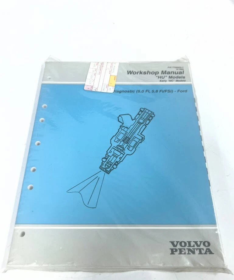 Volvo Penta 7788852-7, Workshop Manual. MFI Diagnostic (5.0 Fi 5.8 Fi/FSi)