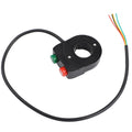 Black Handlebar Switch for Motorcycles Scooters Quads and ATVs Material