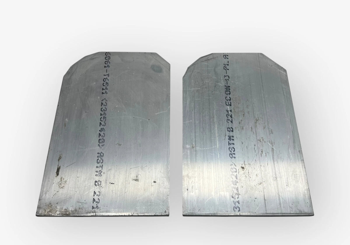 1/2in X 16in X 10in 6061 Aluminum Sheet Plate, Set of 2 for Marine Applications