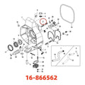 Stud Kit for Mercury-Mercruiser (16-866562, 16-56296)