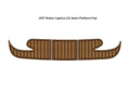 Swim Platform Step Pad for Rinker Captiva 232 (1997) - EVA Foam Teak Deck