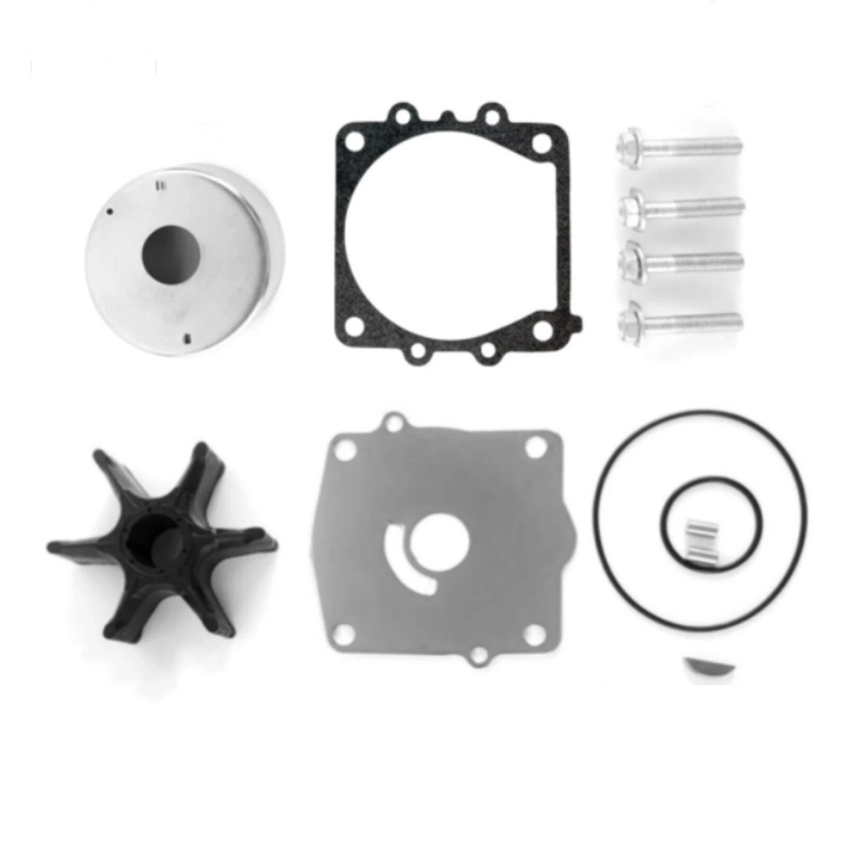 Water Pump Impeller Kit 6E5-W0078-A1-0 0 for Yamaha115 130 HP Outboard 18-3373