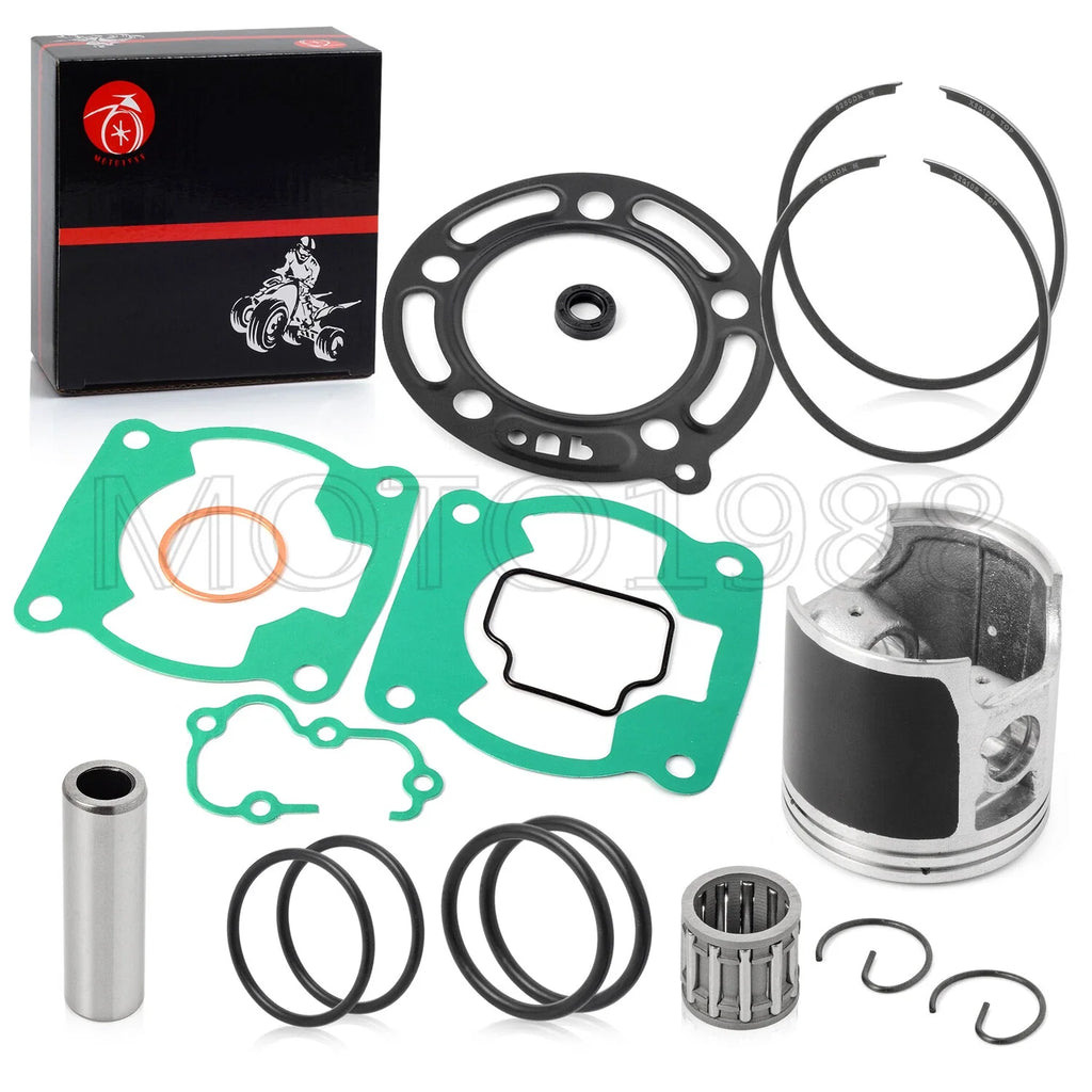 Piston Bearing & Piston Ring Gasket for Kawasaki KX100 (1995–2013) STD 52.5mm