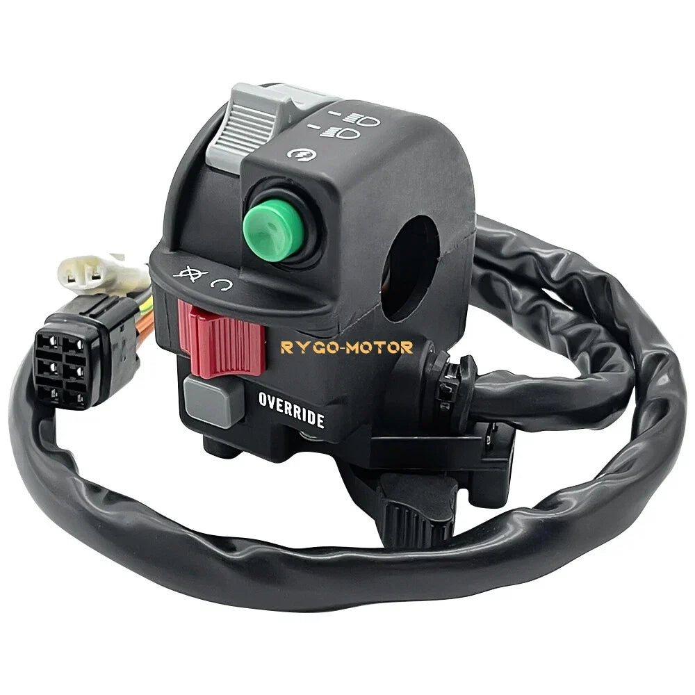 Left Handlebar Start Switch Headlight for Suzuki KingQuad 450 (2007–2010)