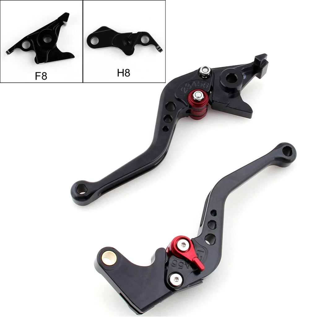 Short Brake Clutch Levers for Hyosung GT250R GT650R (2006–2010) Black