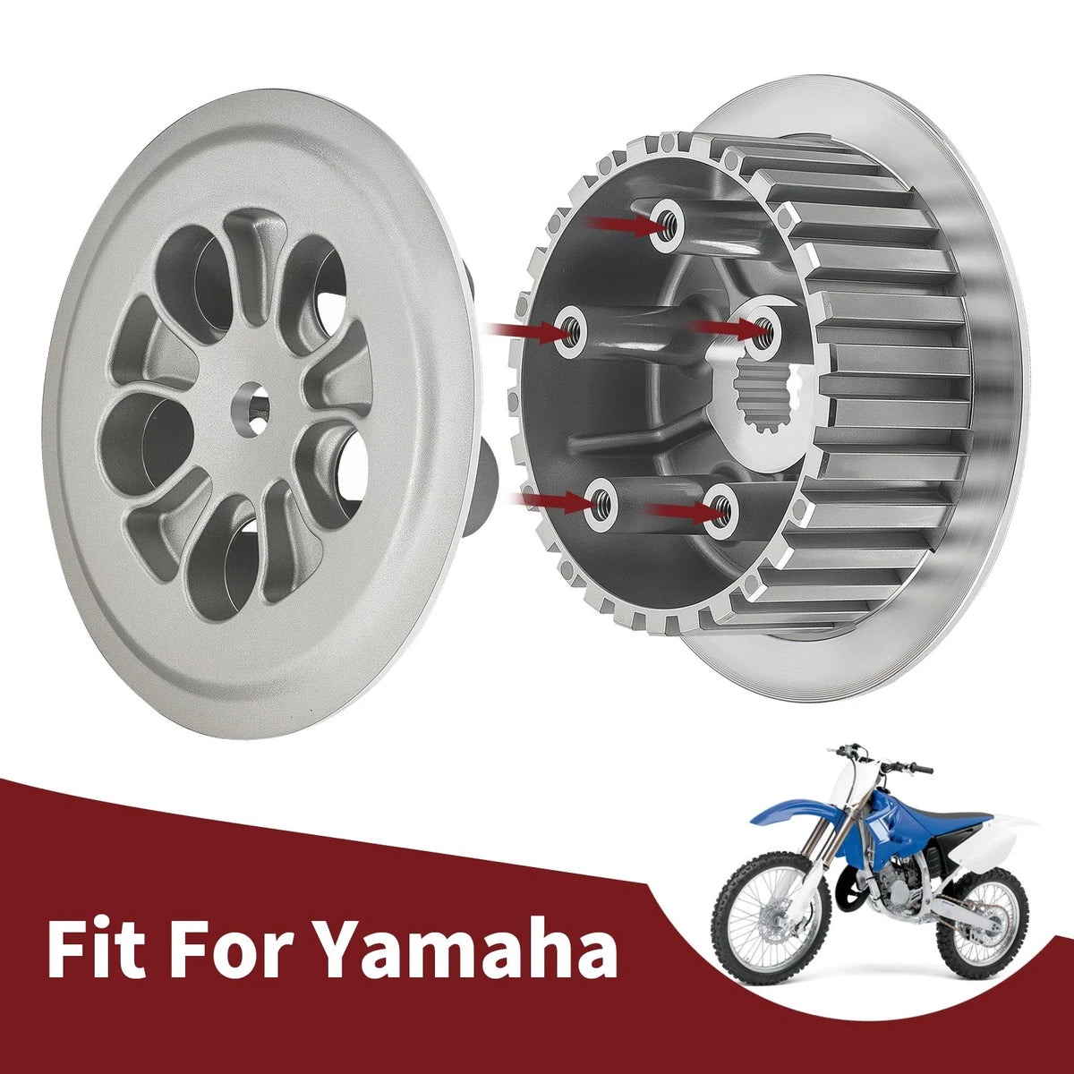 Clutch Pressure Plate Inner Hub Boss for Yamaha YZ125PSK YZ125RSK (2002–2003)