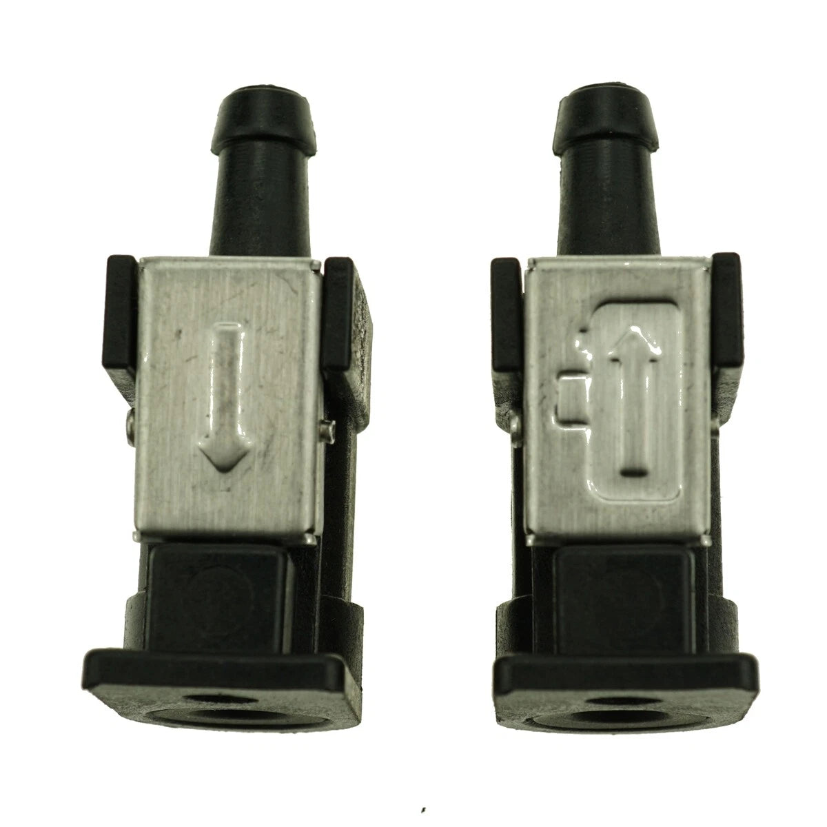 2 PCS Fuel Line Connectors for Yamaha Outboard 8mm 6-250 HP 6YK-24305 Motors