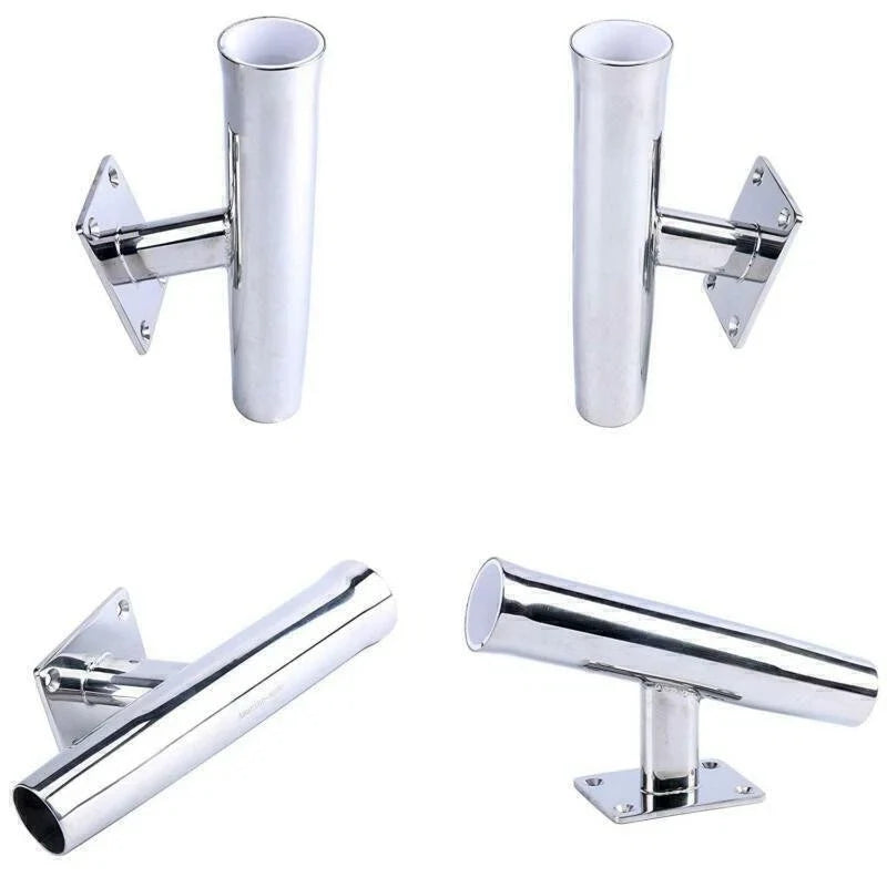 Single Rod Holder for Tournament Style Wall Mount (Stainless Steel, 20°)