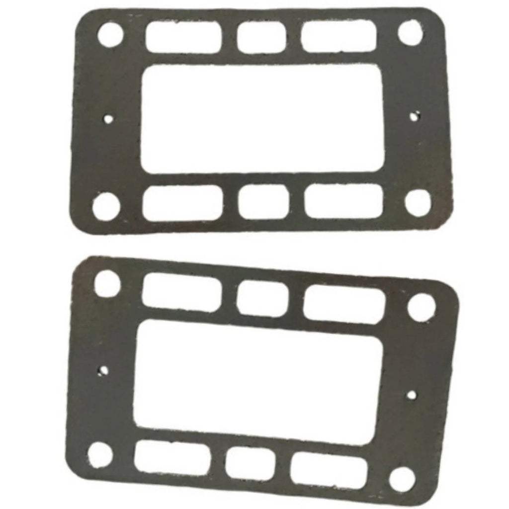 Set of 2 Exhaust Elbow Riser Gaskets for Volvo Penta V6 V8 (835908, 856039, 857618)