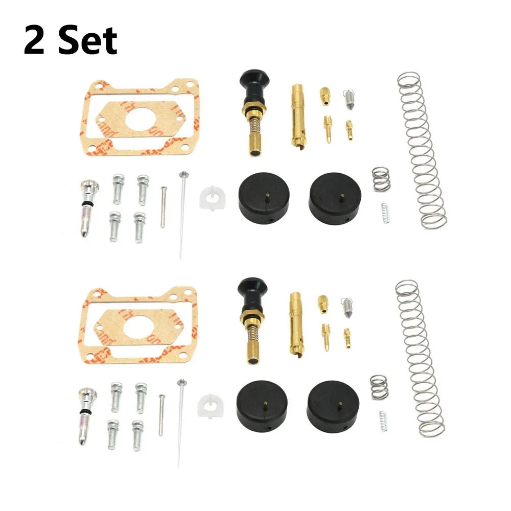 2X Carburetor Repair Kit for Honda CB350 CB360 CL350 SL350 (1970–1978)