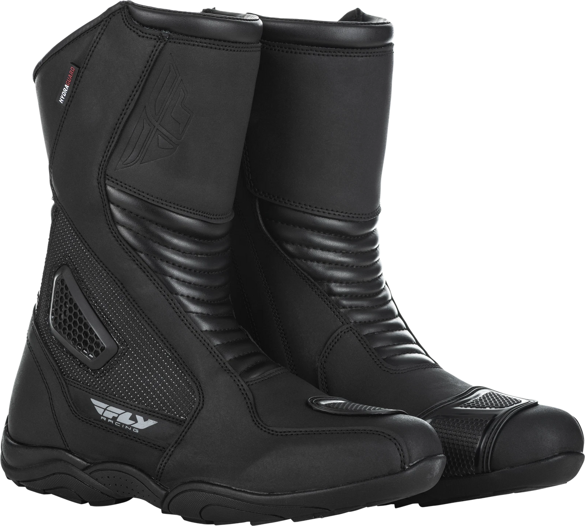 Fly Racing Milepost Boots Black US 7 Street Motorcycle Riding Footwear