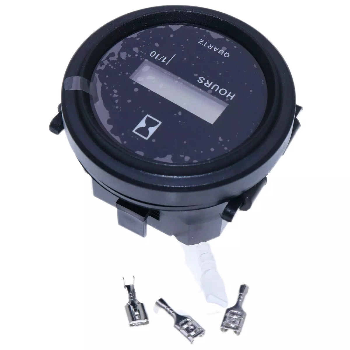 Waterproof 2" Round Gauge Durable Hour Meter 12V 24V 36V for Marine Boat Engine