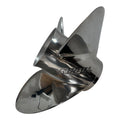Evinrude Johnson 3 X 15 1/4 X 19P, Stainless Steel Rebel Propeller 763571 - LH