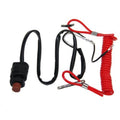 689-82575-02 Kill Stop Switch & Safety Lanyard for Yamaha 2 Str Outboard Motor