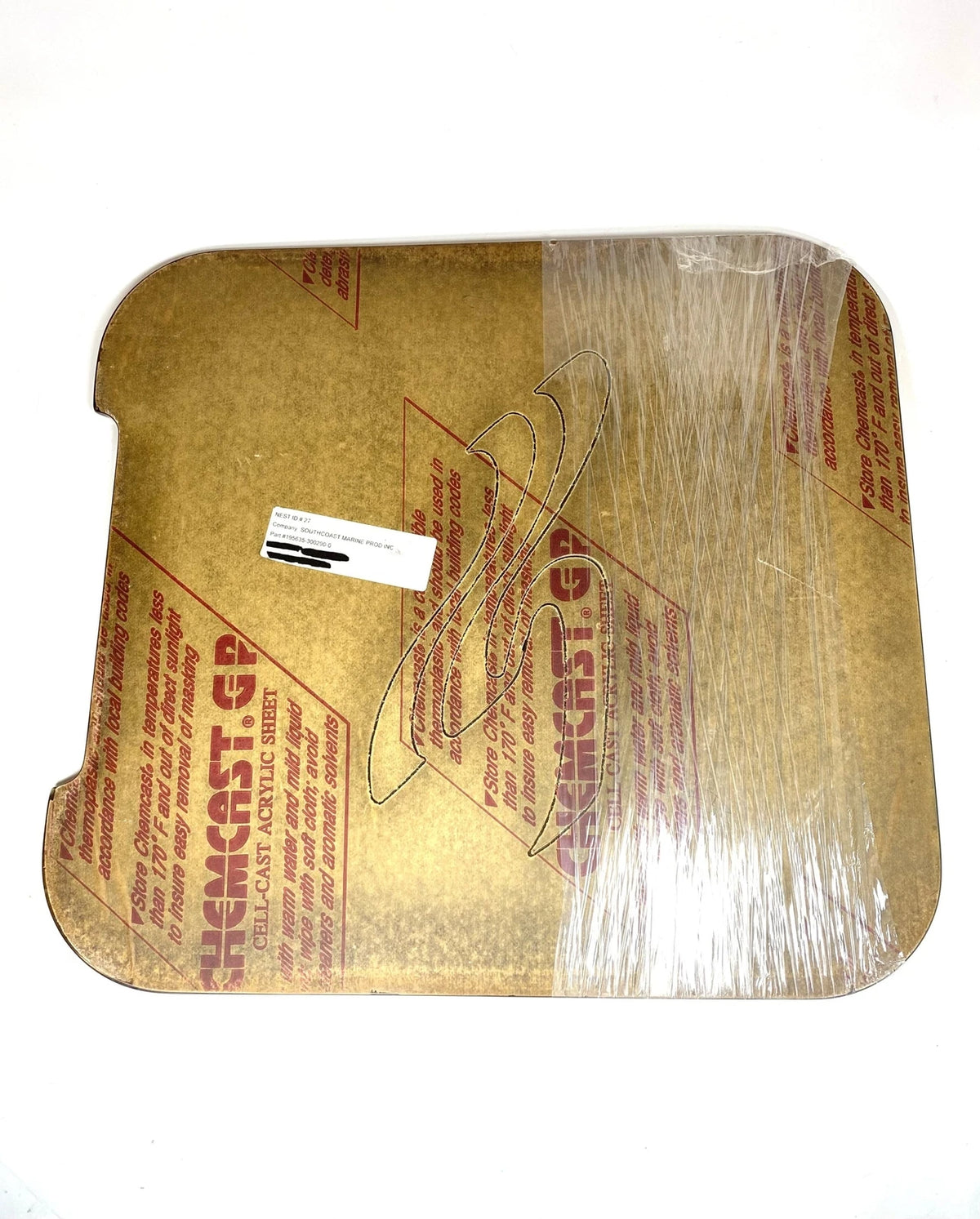 South Coast Marine 195635-300290- 0, Transom Door Acrylic Sheet Insert