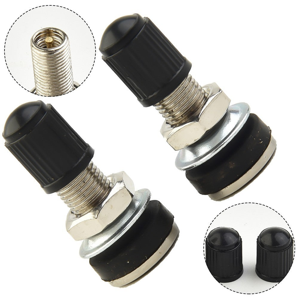 For 2 X Tyre Valve Motorbike Motorcycle Scooter Bike for QUAD MTB Tubeless