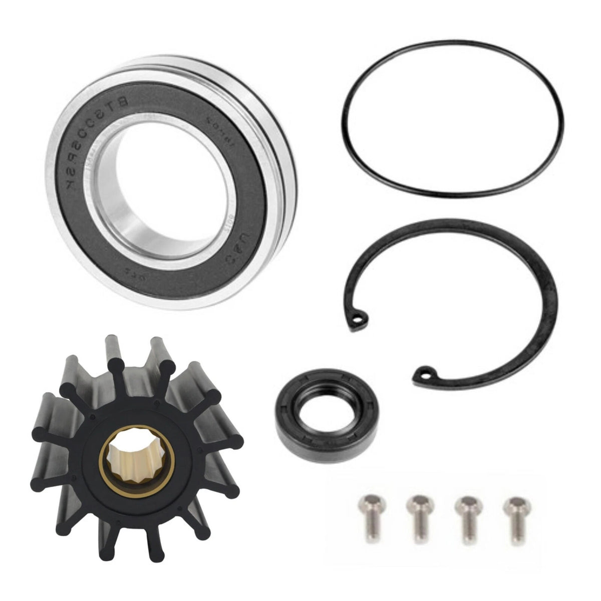 Volvo Penta Raw Sea Water Pump Repair Rebuild Service Kit Stainless Steel SS