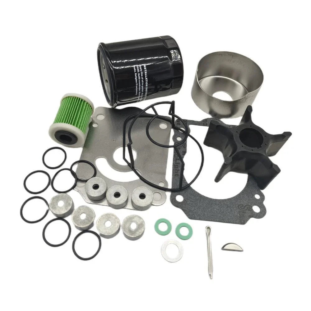 Service Kit for Suzuki Outboard 200 225 250 HP (17400-93855, 15412-93J10)