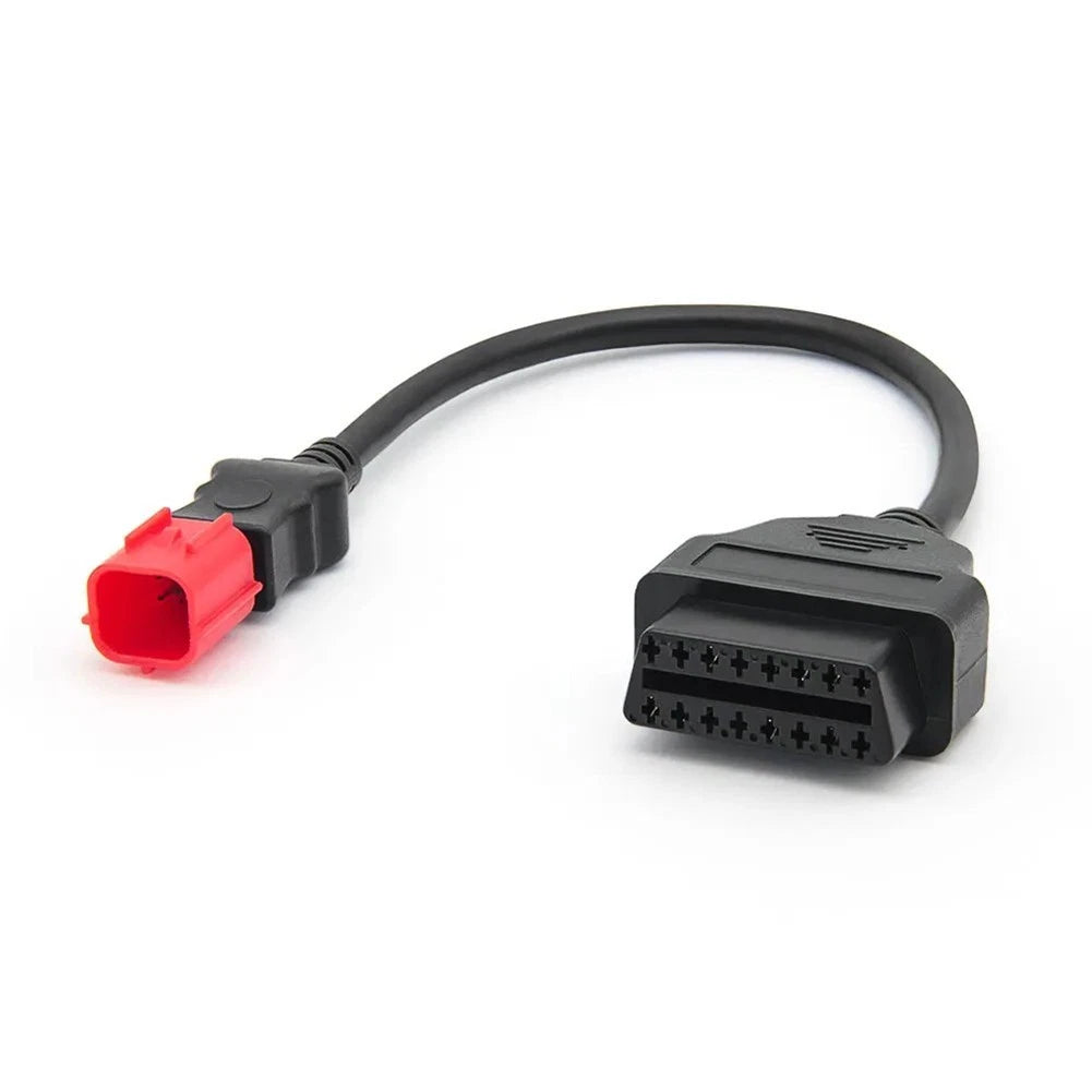 For Honda-Compatib Le OBD2 to 6pin Diagnostic Cable Adapter for Motorbikes