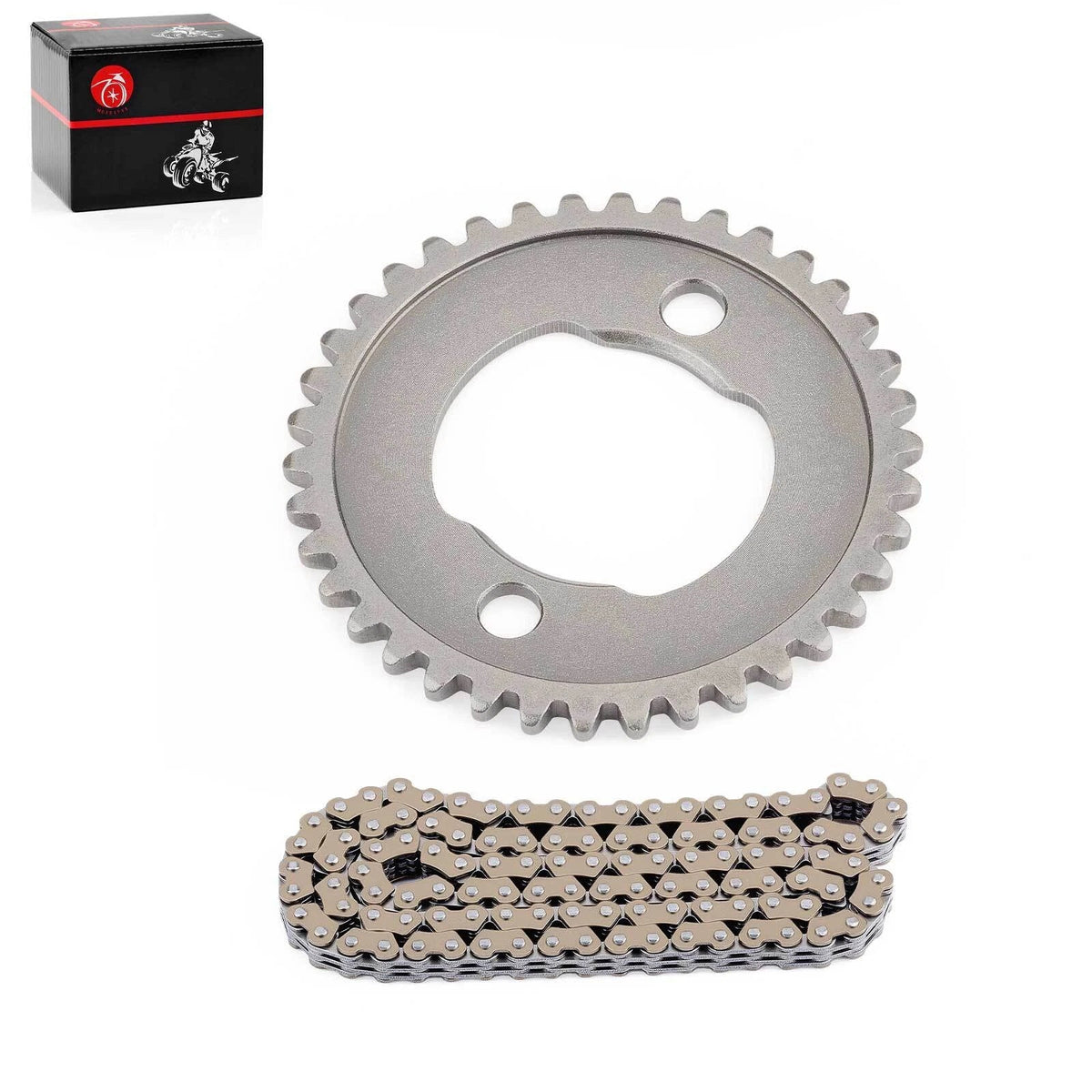 Cam Timing Chain & 38T Cam Shaft Sprocket for Honda Fourtrax 300 (TRX300, TRX300FW)