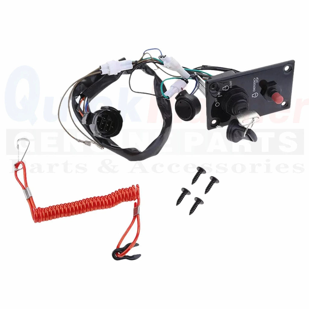 Ignition Key Switch Panel for Suzuki Outboard (37100-96J24)