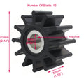 Water Pump Impeller Repair Kit for Sherwood G1 G2 G15 G21 G22 G30 (09959, 09959K)