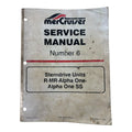 MerCruiser 90-12934 - 2, Sterndrive Units R/MR/Alpha One Service Manual #6 (1997)
