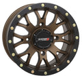 System 3 St3 Wheel 15x7 5+2 +40mm 4/156 Matte Bronze/Black for ATV/UTV