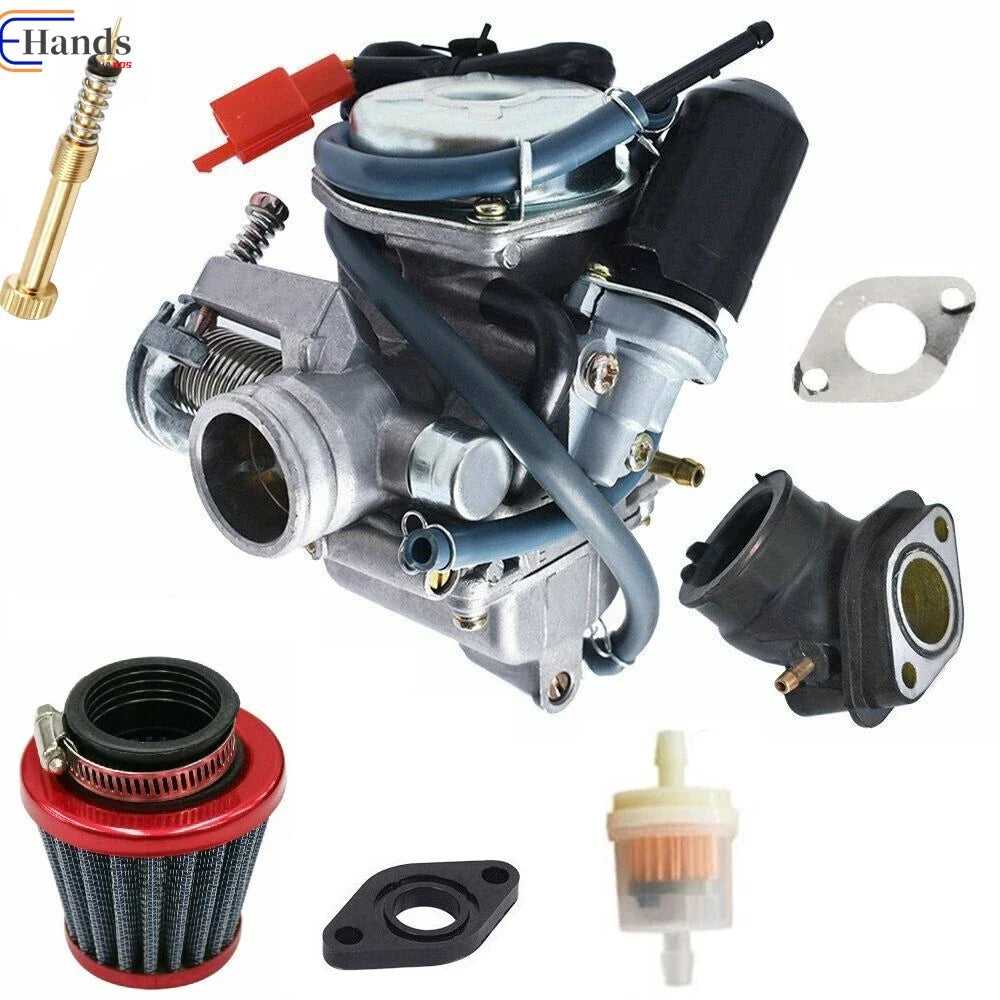 Carburetor for Jonway Scooter Moped GY6 150cc, TaoTao Bull 200 ATV (2000–2023)