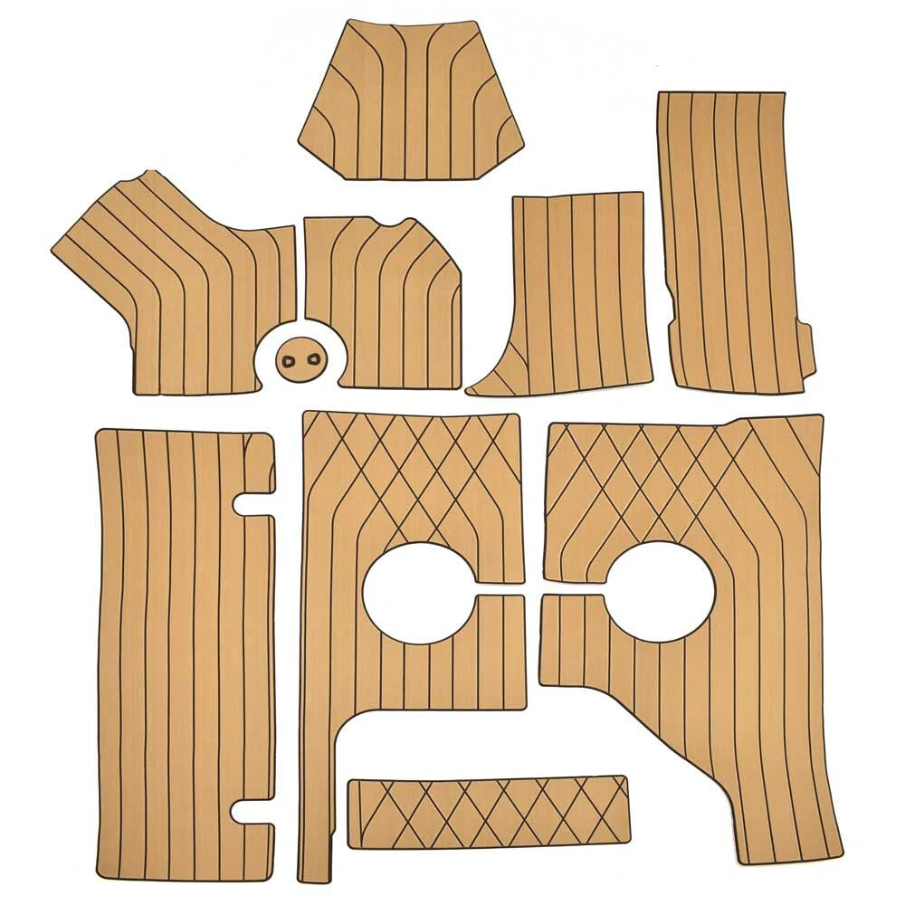 Sea Ray Boat Cockpit Non-Skid Mats 2392026 - 250 SLX Dune 2022