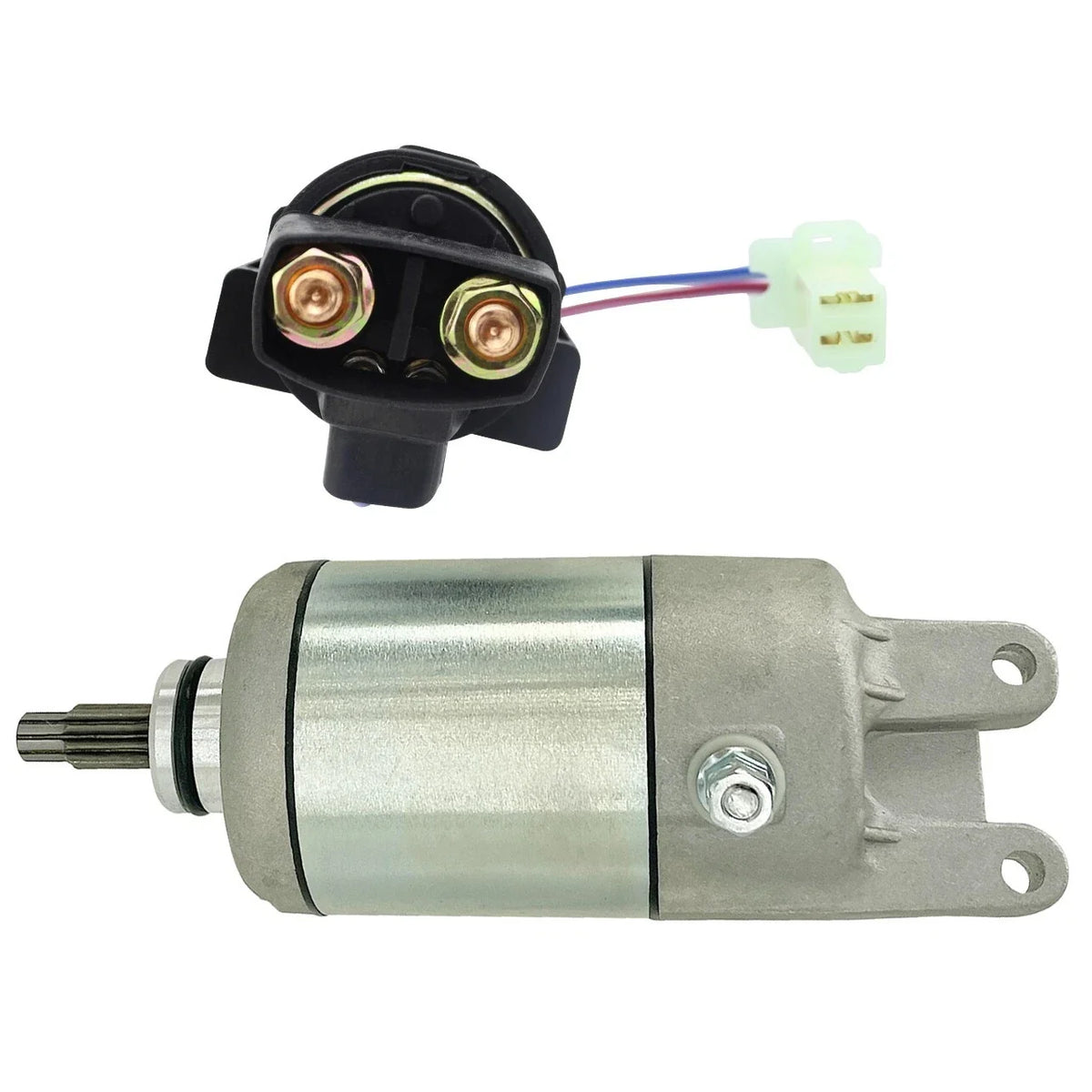 Starter Motor for Honda ATC250SX 250 246cc (1987) - Includes Relay