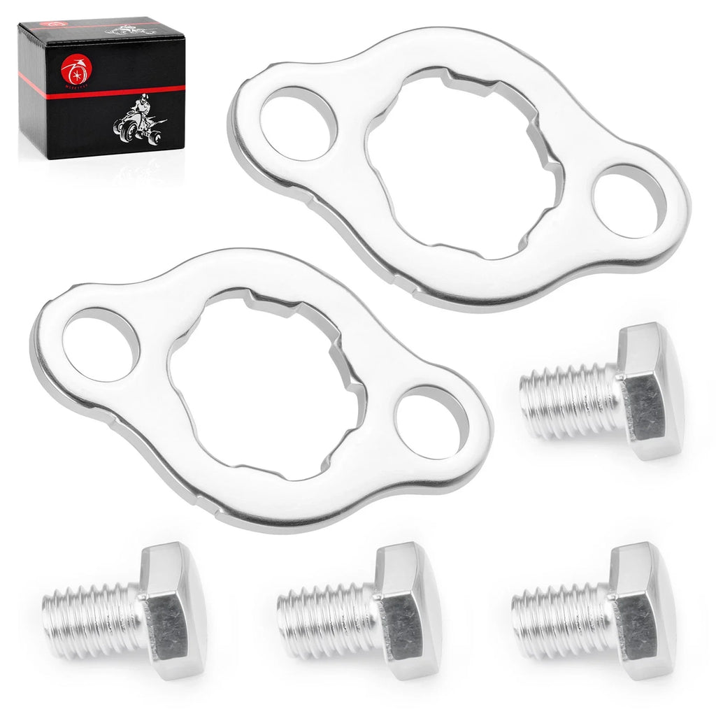 2X Engine Front Sprocket Retainer Plate with Hex Bolt for Honda XL75 (1977–1979)