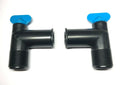 Motor 2 Pcs 3/4" NPT Drain Elbow for MerCruiser MCM MIE V-6 & V-8 862210A01