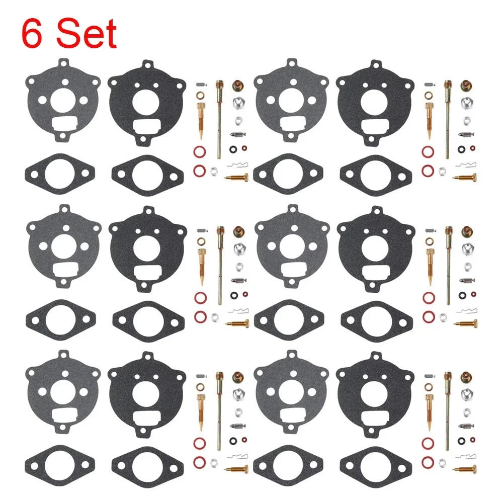 6X Carburetor Repair Rebuild Kit for B&S Models 190401 190402 190403