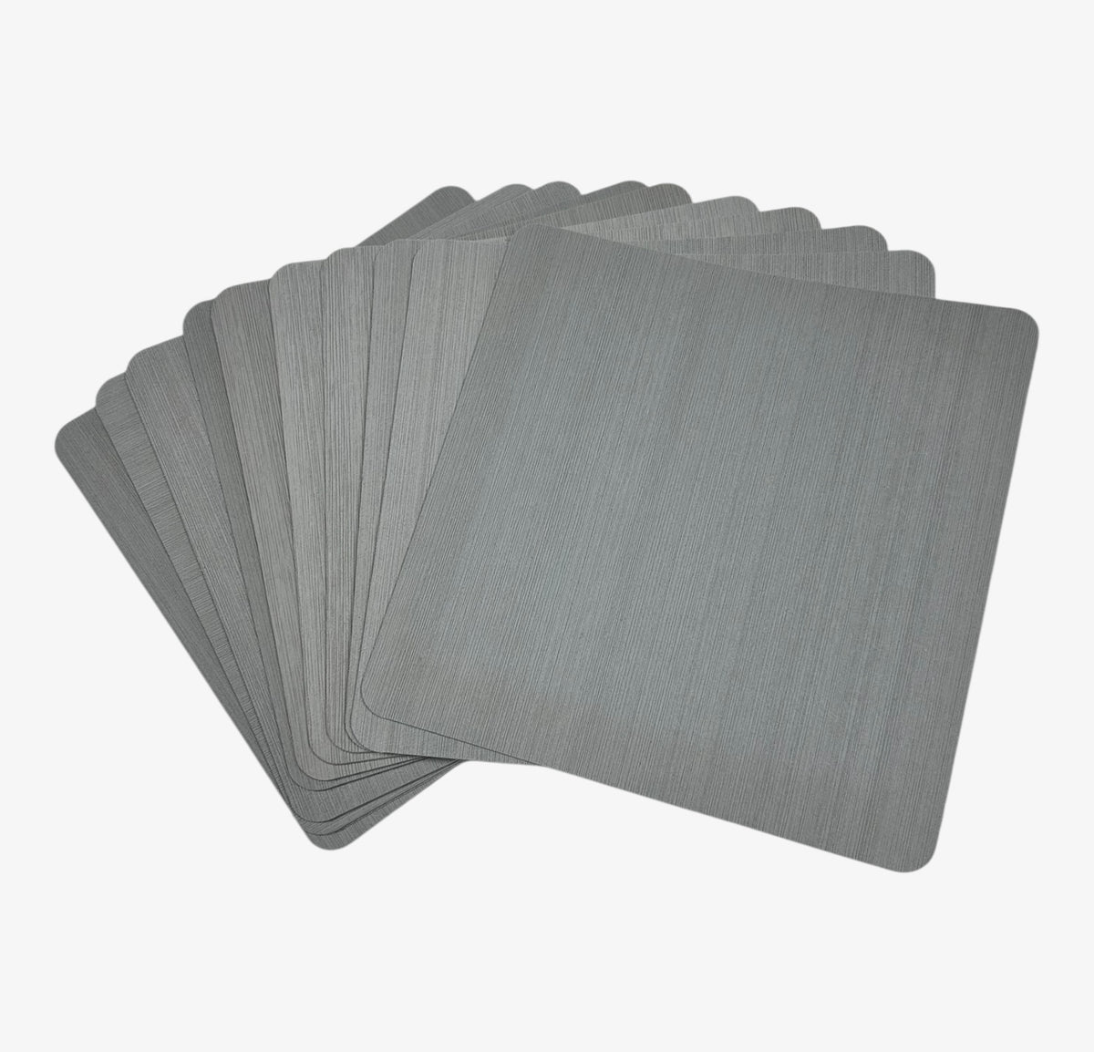SeaDek Marine, Brushed Adhesive Floor Sheet Square 9'' X 9'' - 1/8'' - 10 Pack