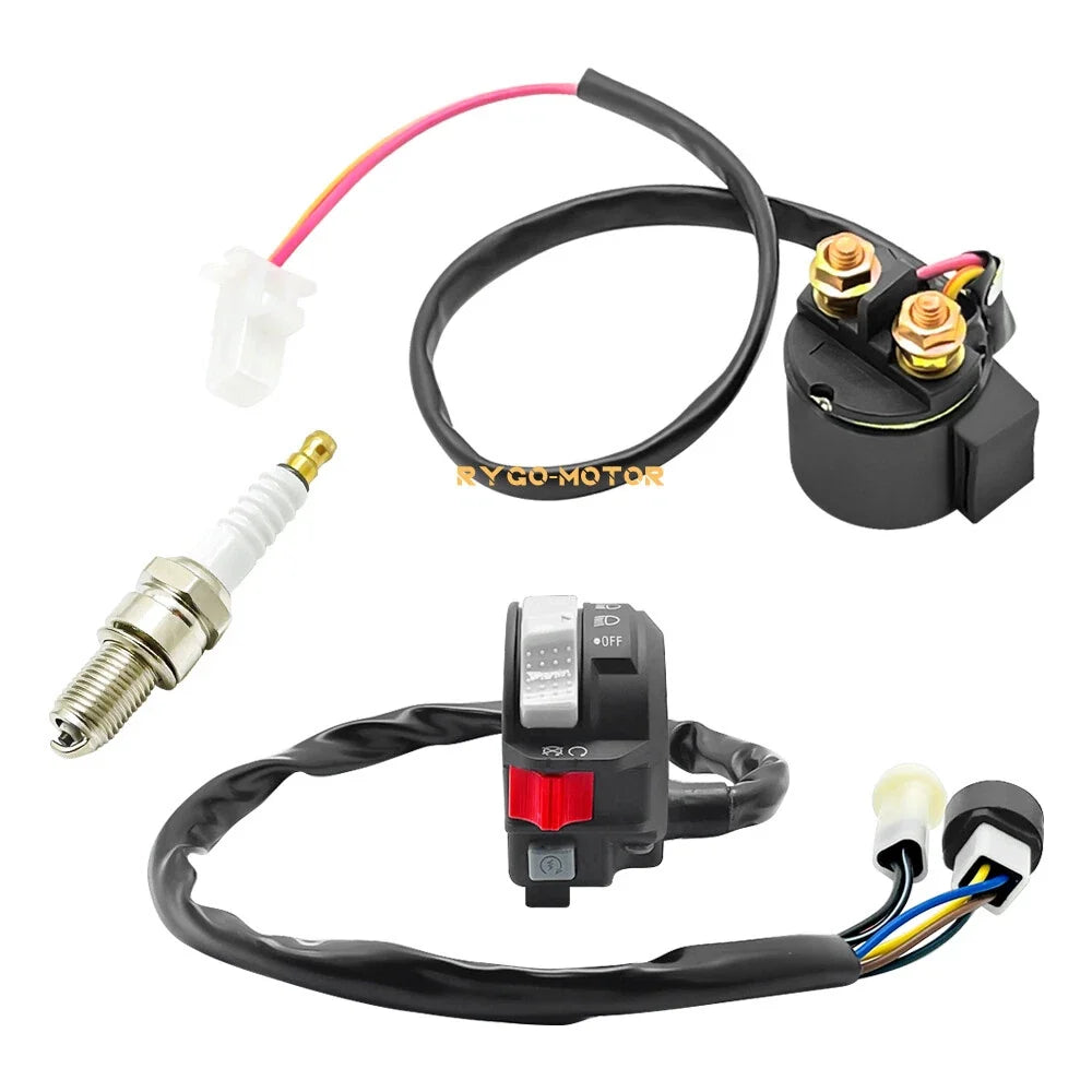 Handlebar Switch Relay Spark Kit for Yamaha YFM225 YFM250 YFM350 (1986–1994)