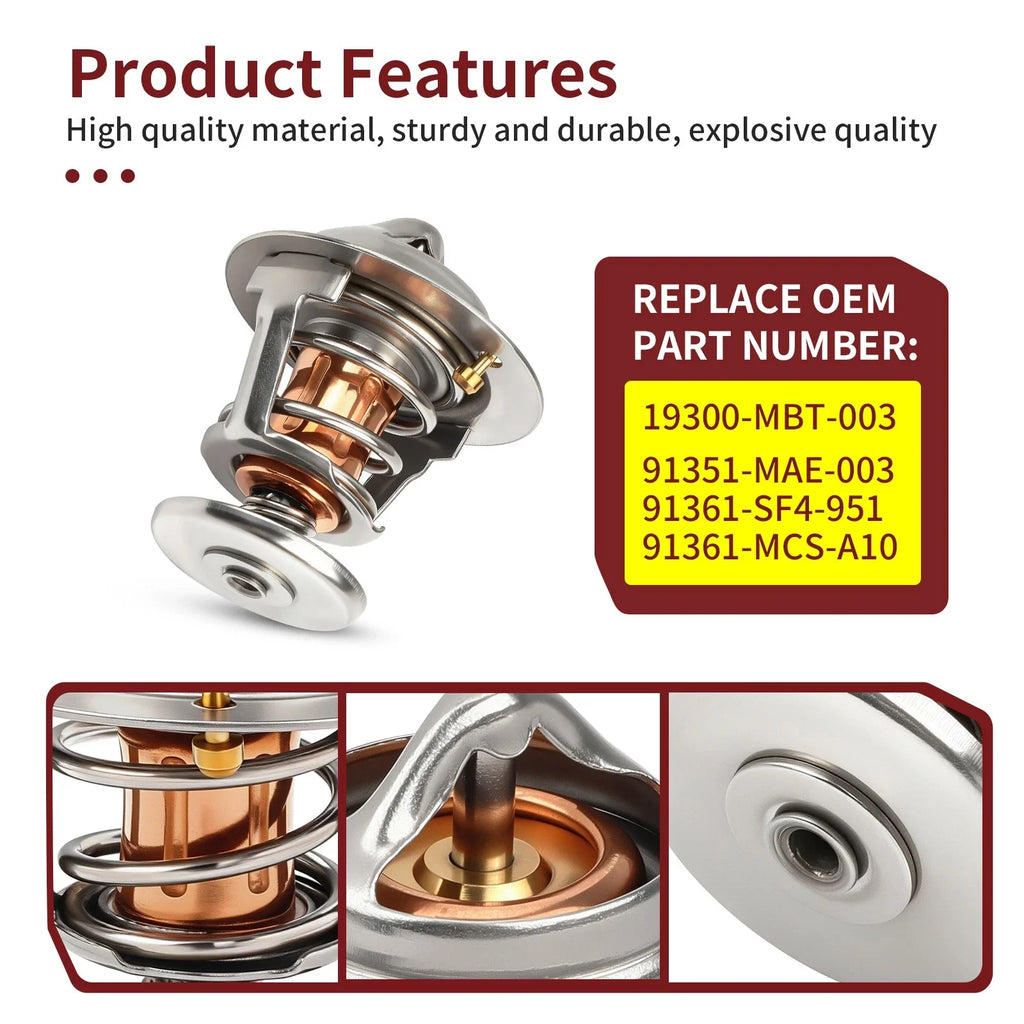 Thermostat & O-Ring for Honda ST1300 (2003–2013) 19300-MBT-003