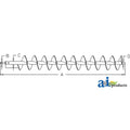 Auger 87280343 Fits Ford Holland Cr9070 Cr920 Cr940 Cr960 Cr970 Cr980 Cx8070