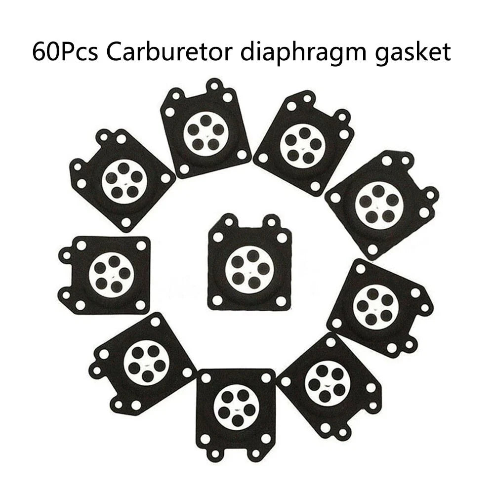 60Pcs Metering Diaphragm for Carburetor (95-526, 95-526-9, 95-526-9-8)