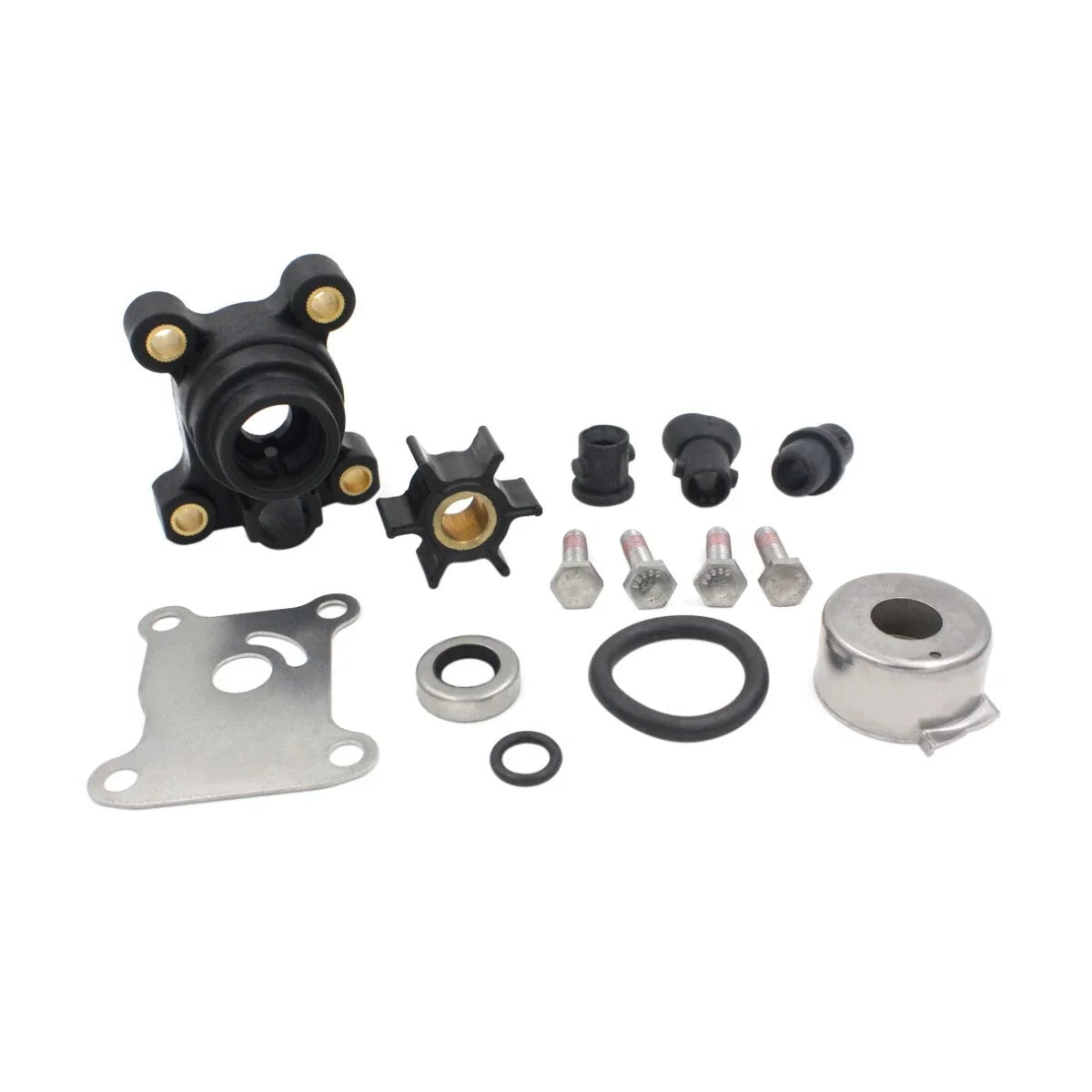 Water Pump Impeller Kit for Johnson Evinrude OMC 8 9.9 15 HP Outboard (0394711)