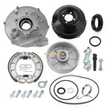 Set of 4 Rear Brake Plate Drum Hub Cover Shoes for Honda Rancher 420 (2007–2013)
