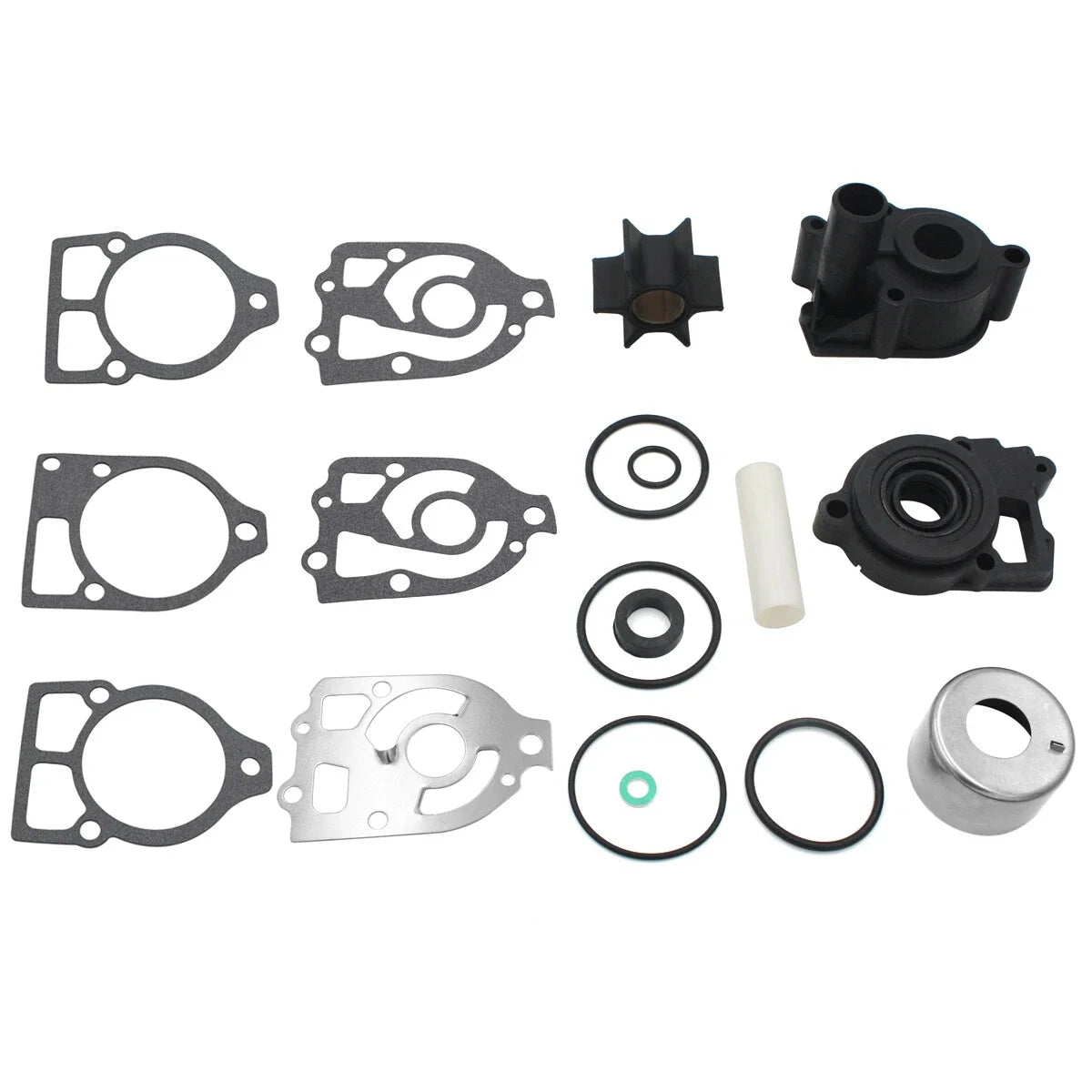 Water Pump Impeller Kit for Mercury V6 150-225 HP (46-42579A4, 18-3319)